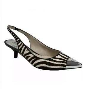Michael Kors Paxton Slingback Heel Shoes Sandals 6